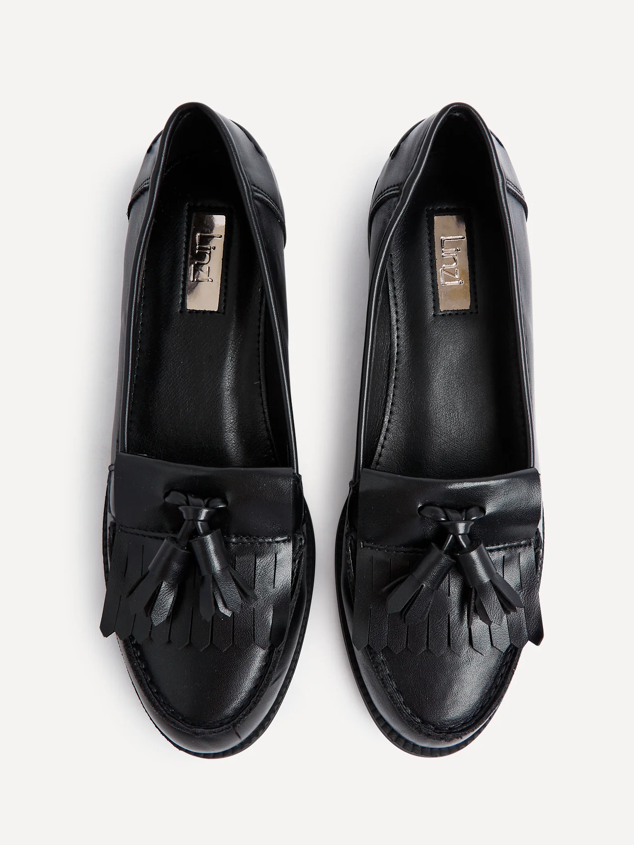Rosemary Black Nappa Loafers - Image 4
