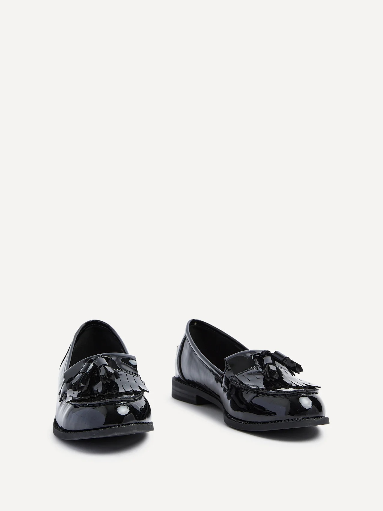 Rosemary Black Patent Loafers - Image 3
