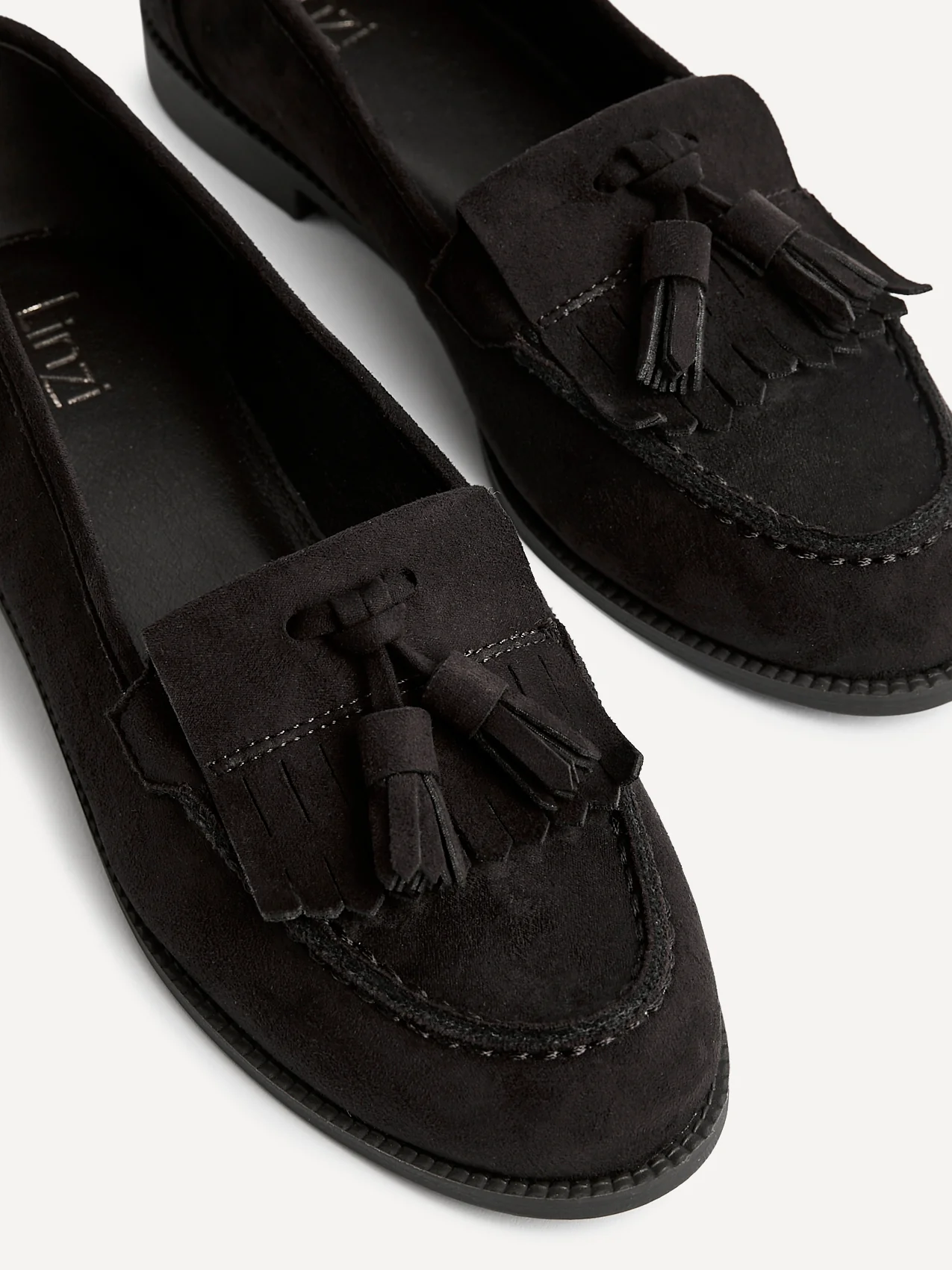 Rosemary Brown Faux Suede Loafers - Image 4