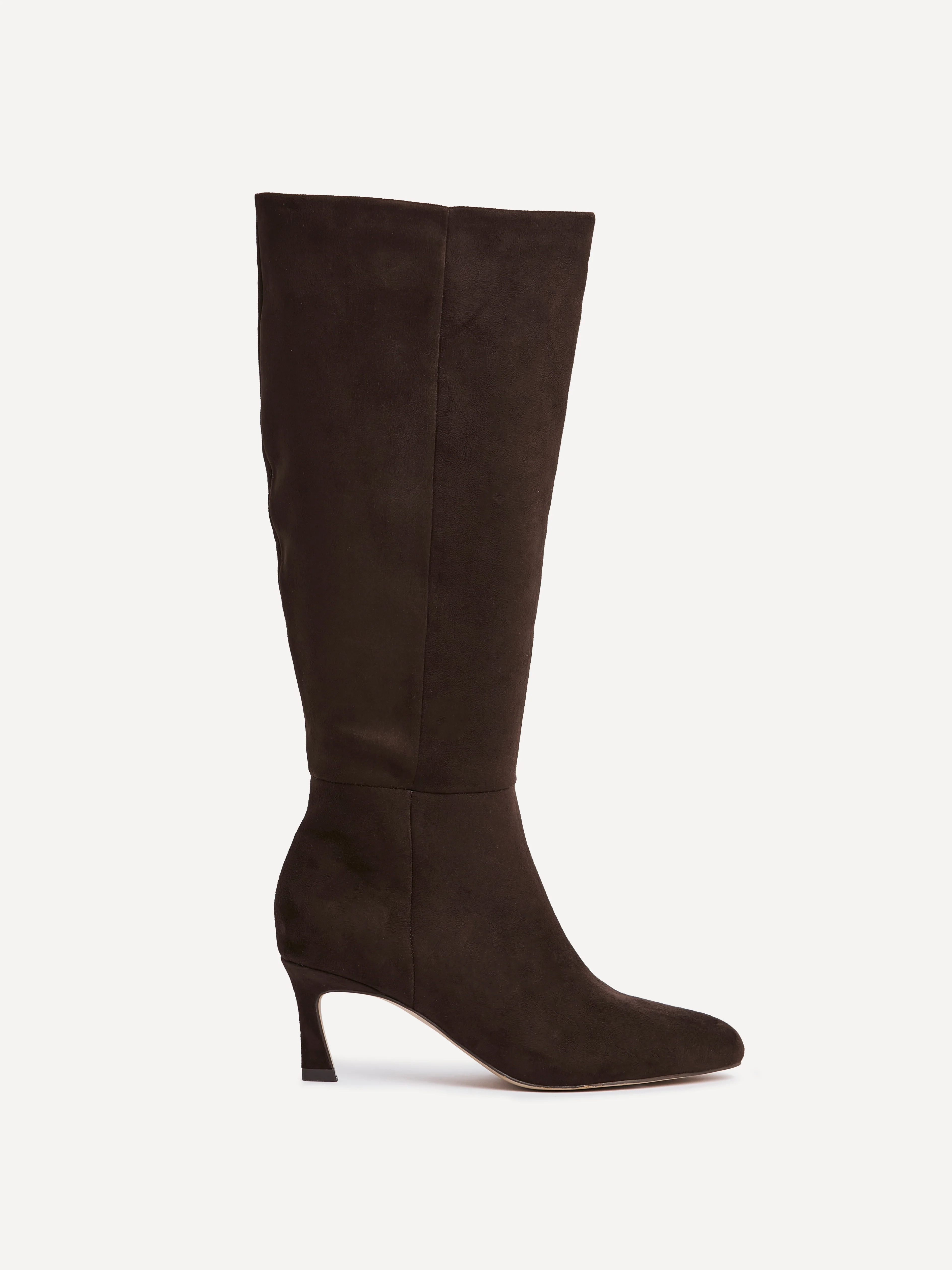 Rush Brown Long Stiletto Boots - Image 2