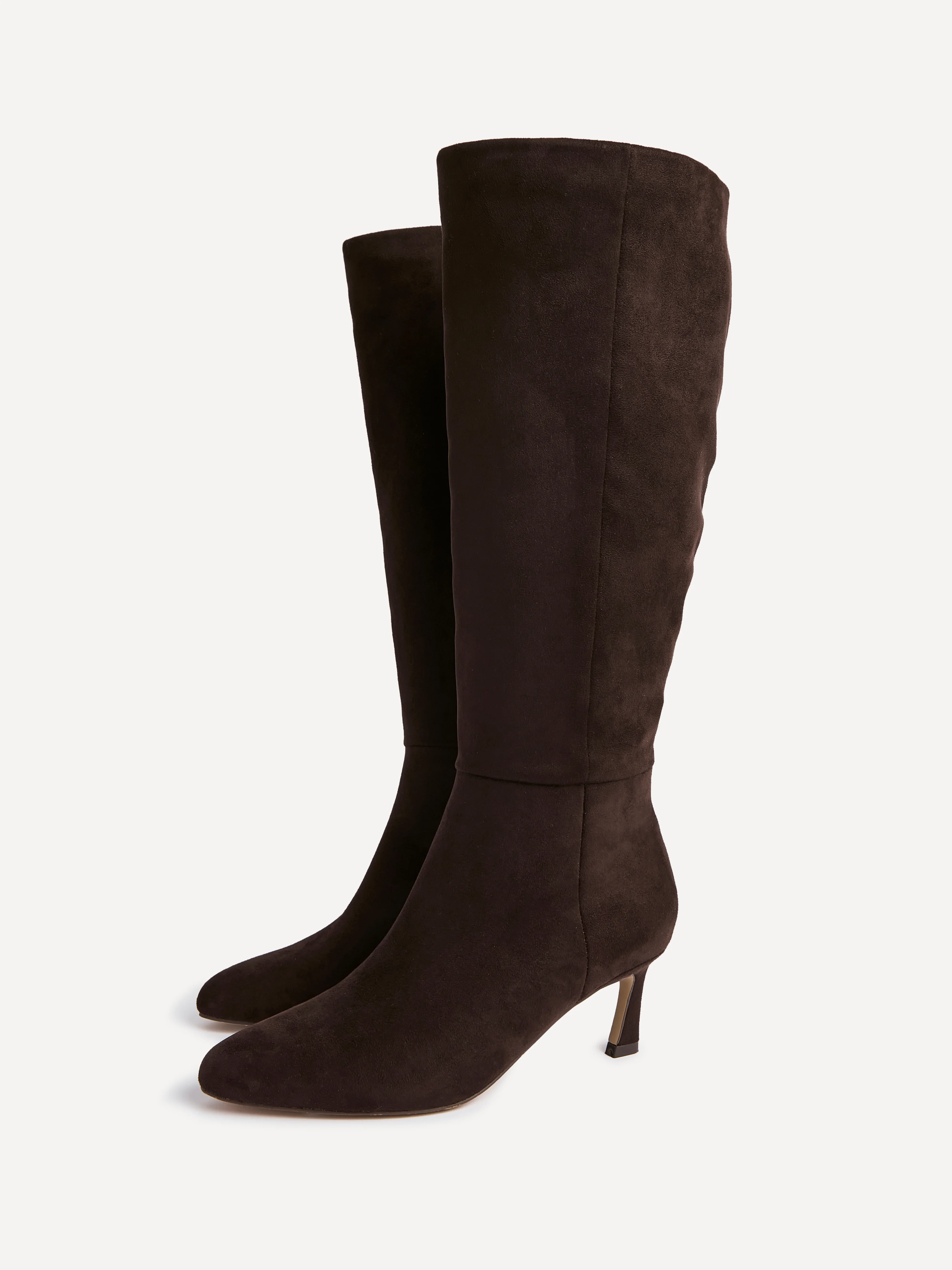Rush Brown Long Stiletto Boots - Image 5