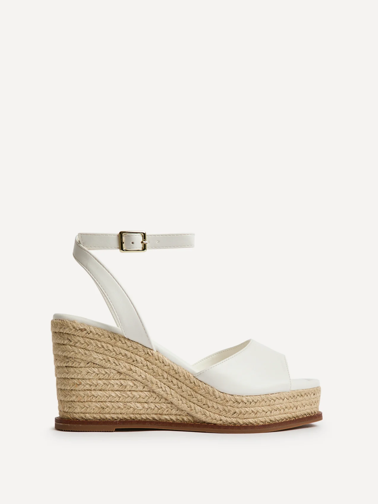 Scene White Wedge Sandals - Image 2