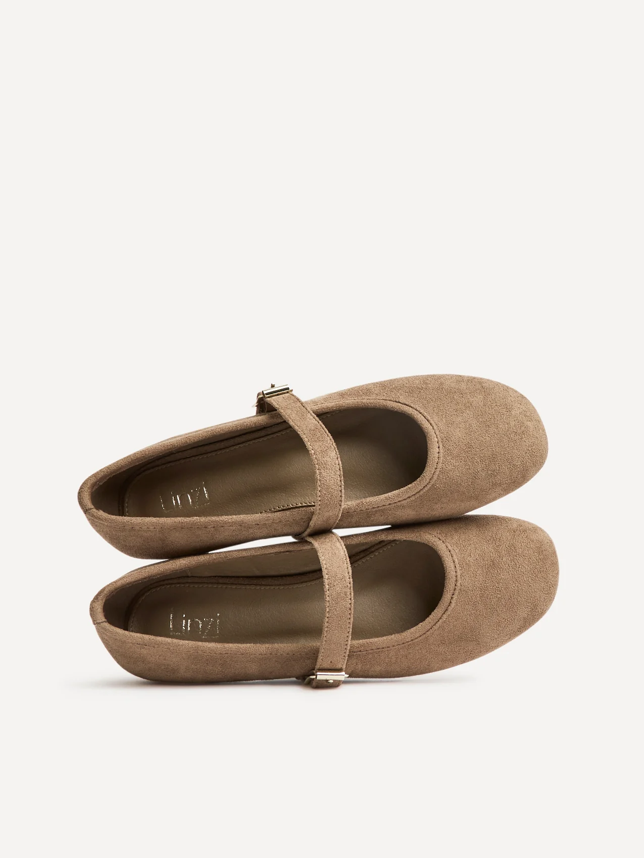 Schedule Mocha Faux Suede Ballet Flats - Image 5