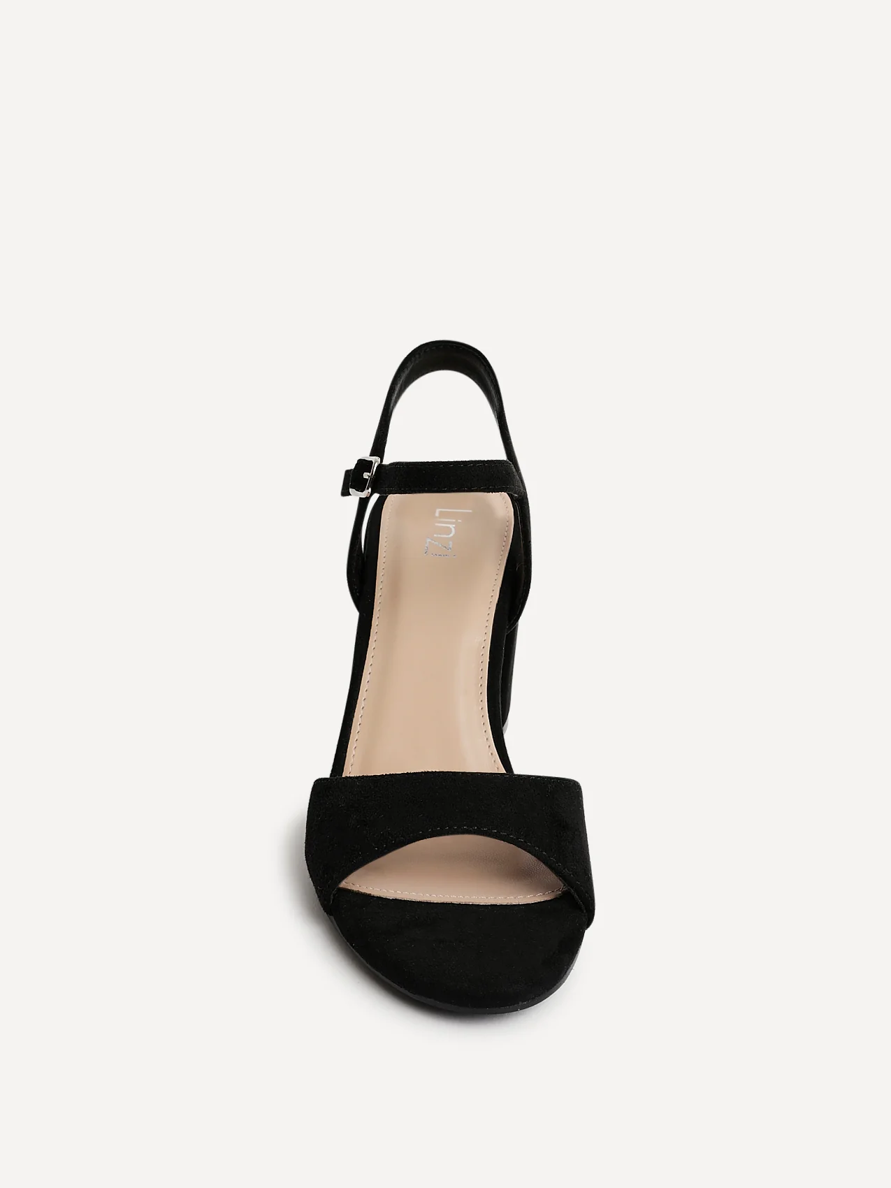 Soul Black Faux Suede Block Heels - Image 4