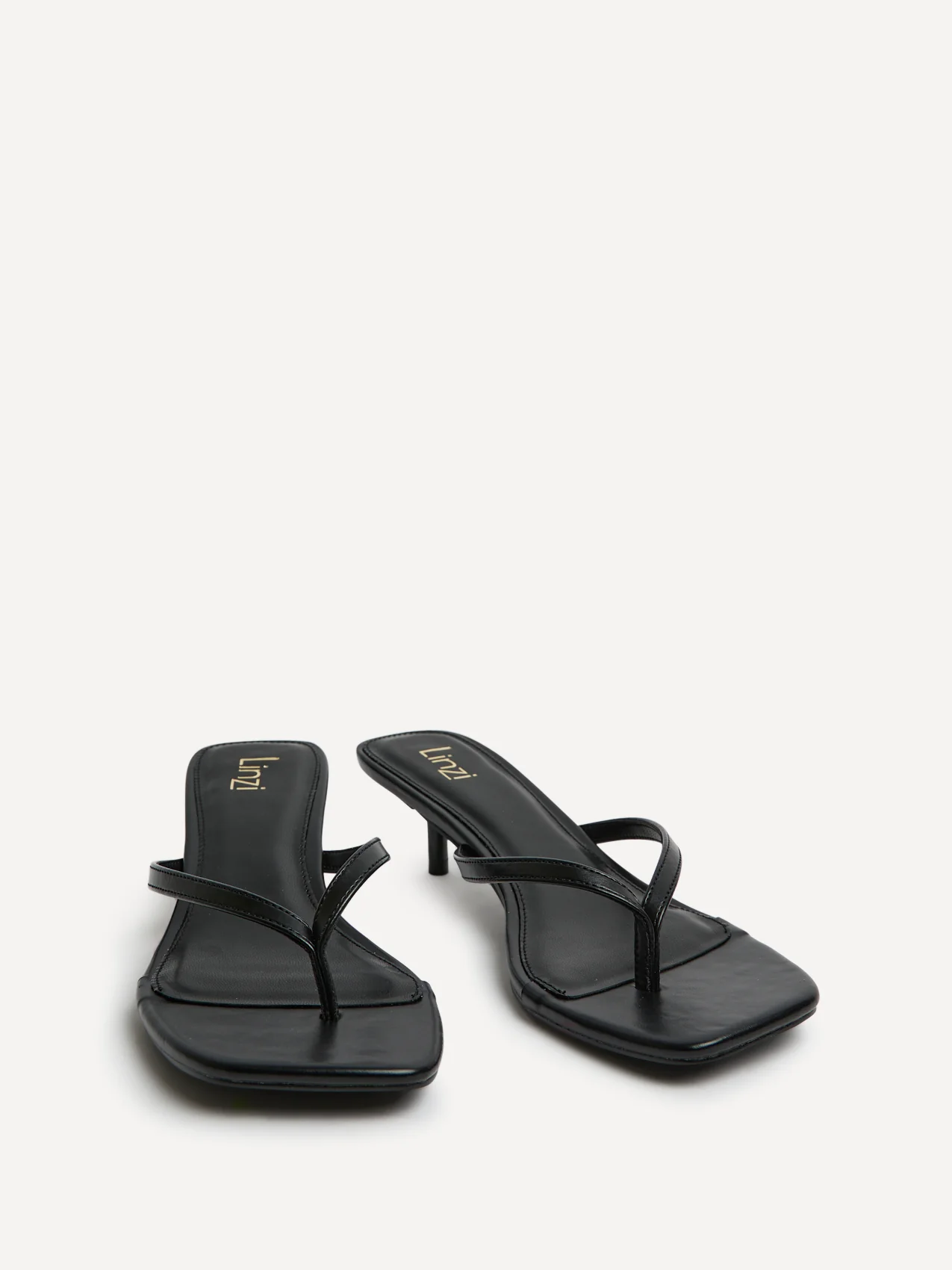 Stassie Black Mule Heels - Image 3