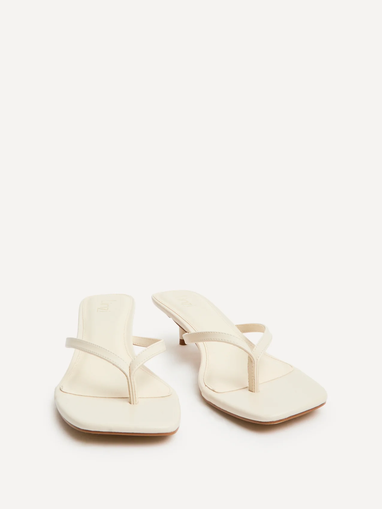 Stassie Ivory Mule Heels - Image 3
