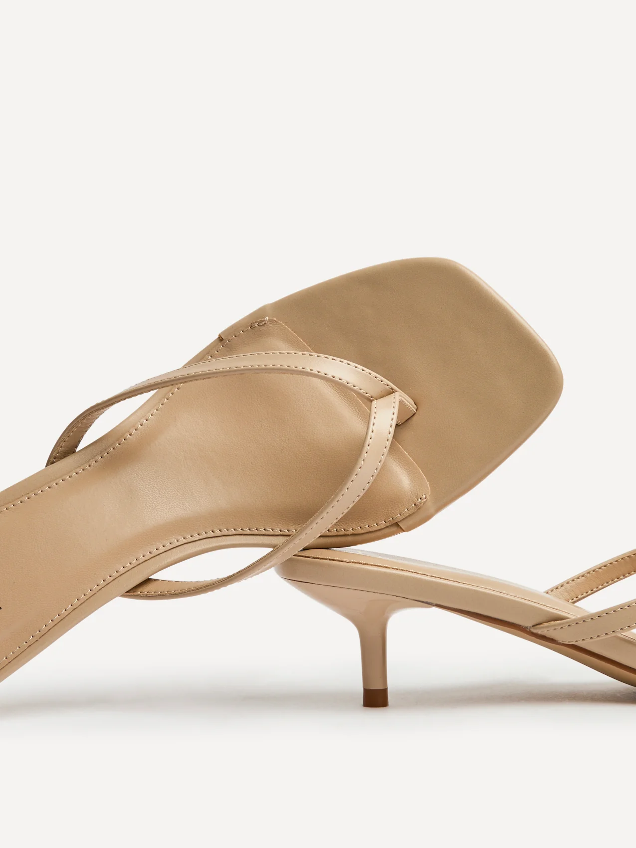 Stassie Nude Mule Heels - Image 5