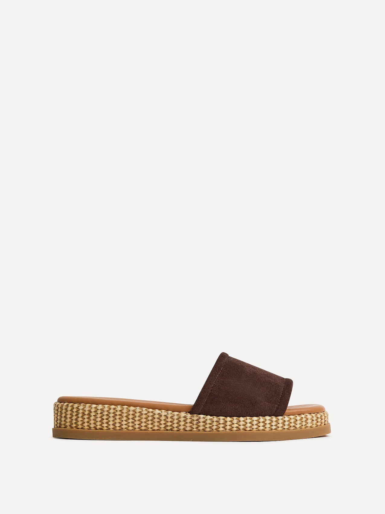 Stay Brown Flatform Mule Sandals - Image 2