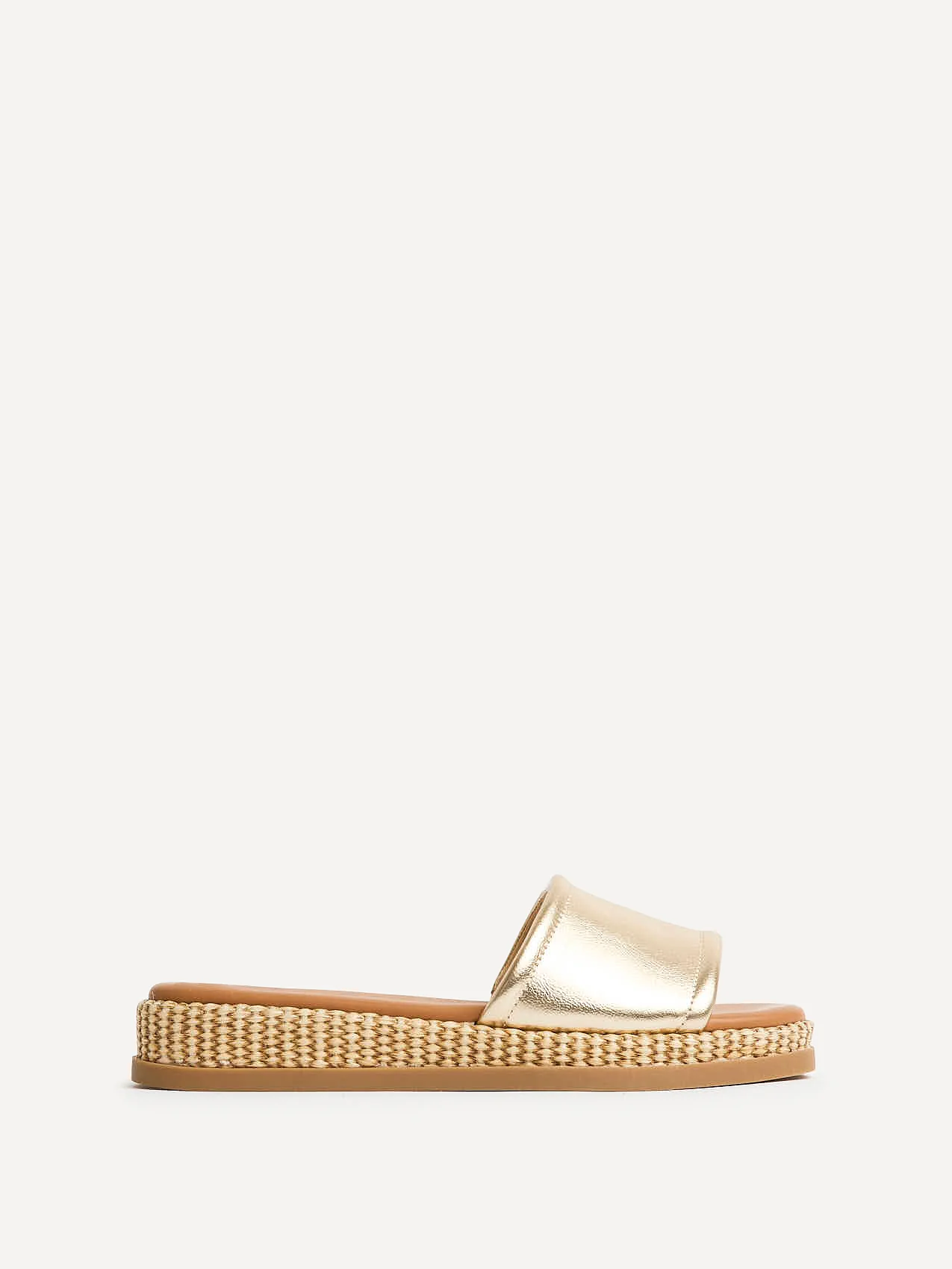 Stay Gold Flatform Mule Sandals - Image 2