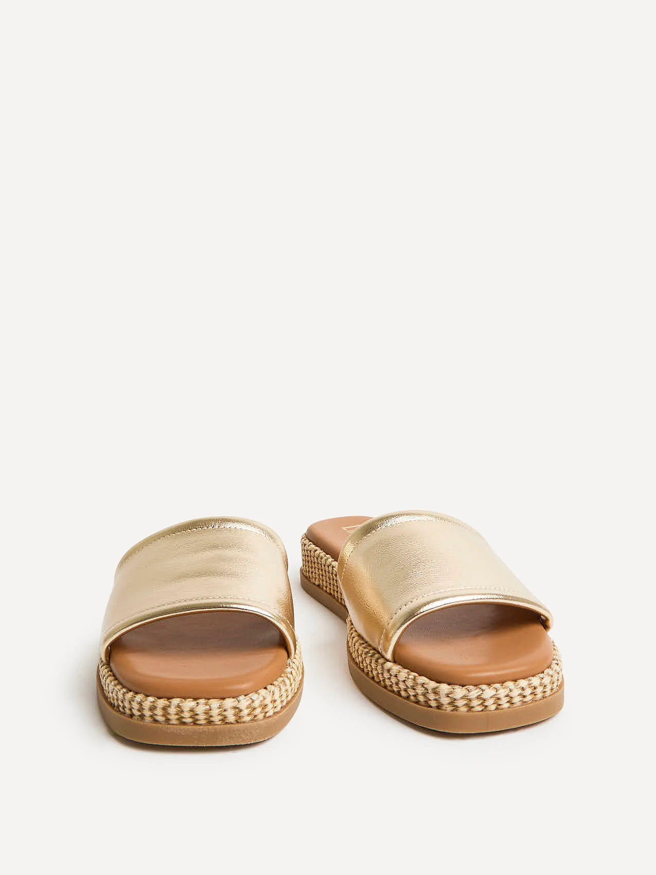 Stay Gold Flatform Mule Sandals - Image 3