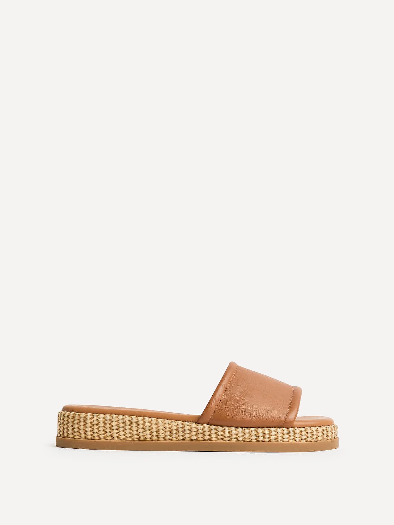 Stay Tan Flatform Mule Sandals - Image 2