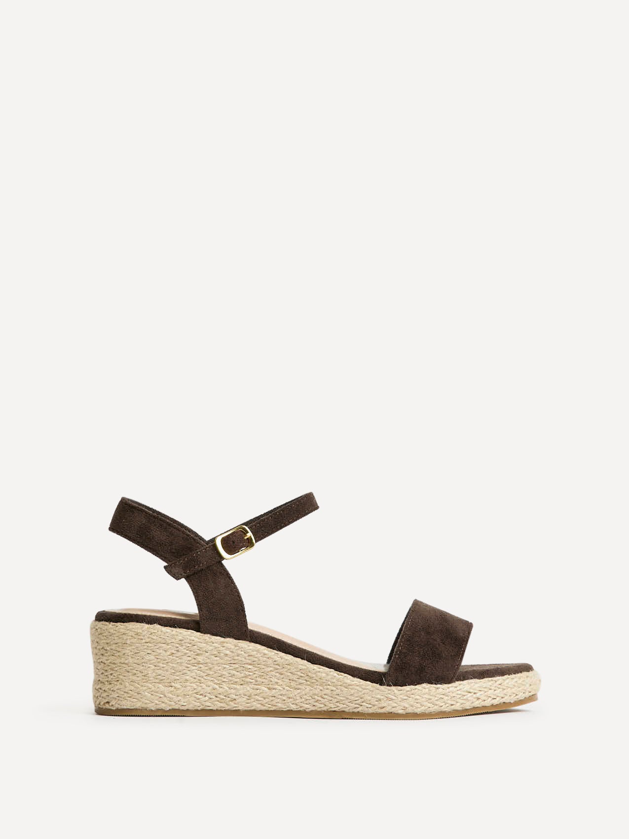 Sunrise Brown Espadrille Flatform Sandals - Image 2