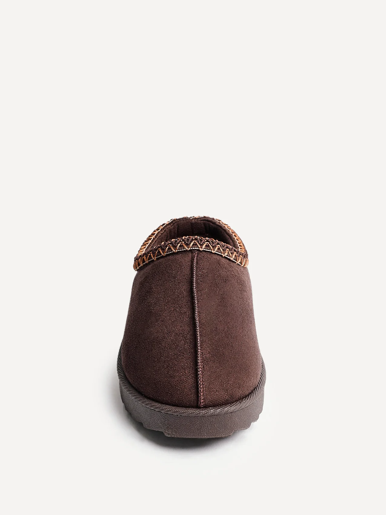 Tammy Brown Faux Suede Slippers - Image 4