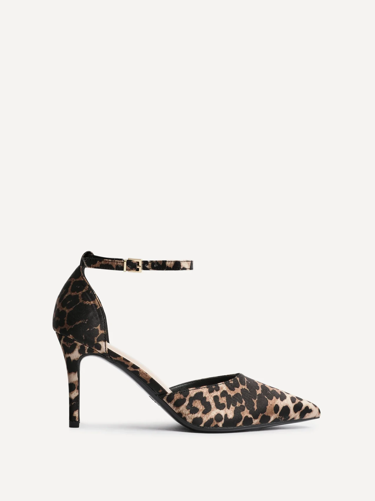 Thea Leopard Print Stiletto Court Heels - Image 2