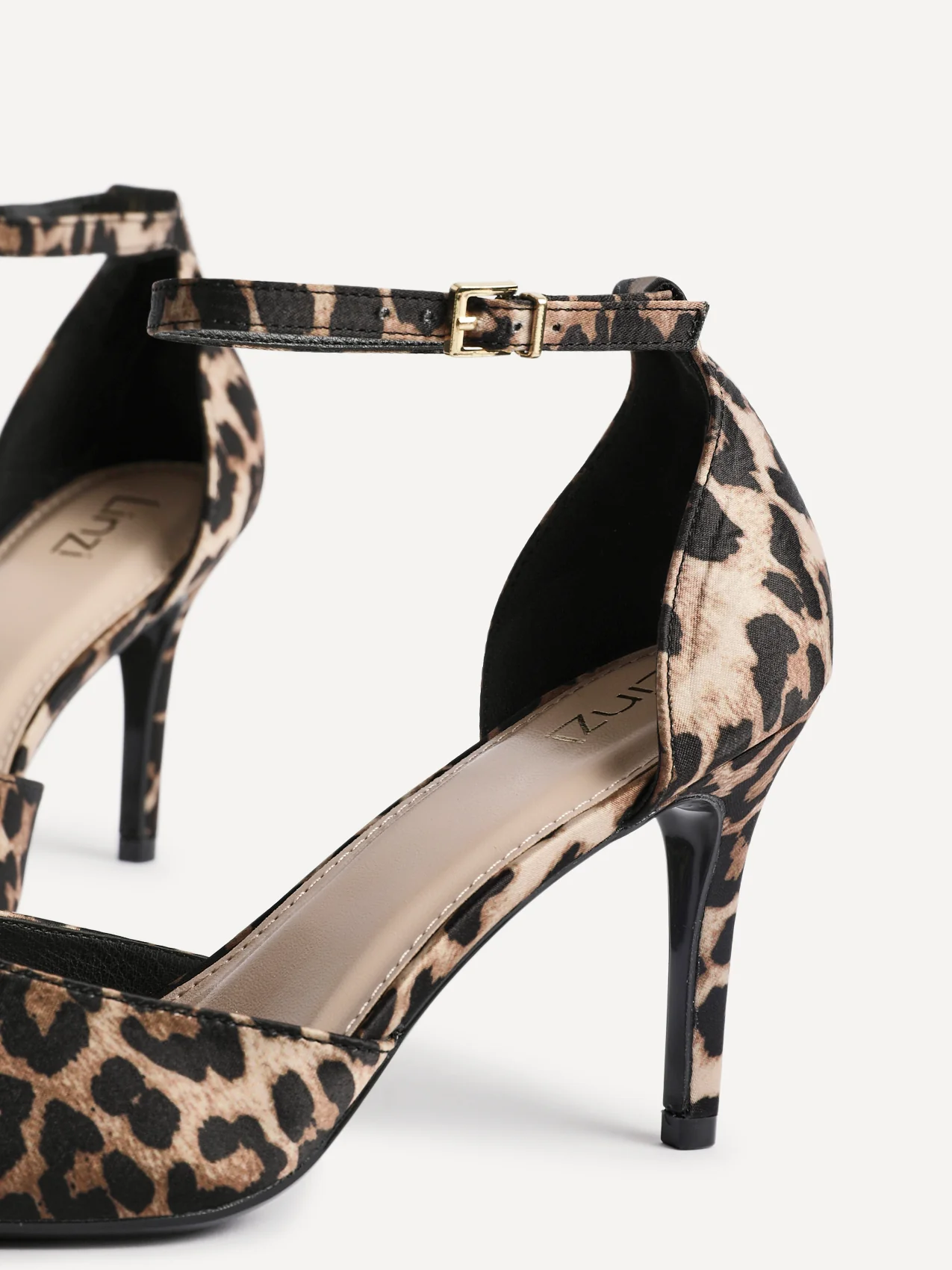 Thea Leopard Print Stiletto Court Heels - Image 5