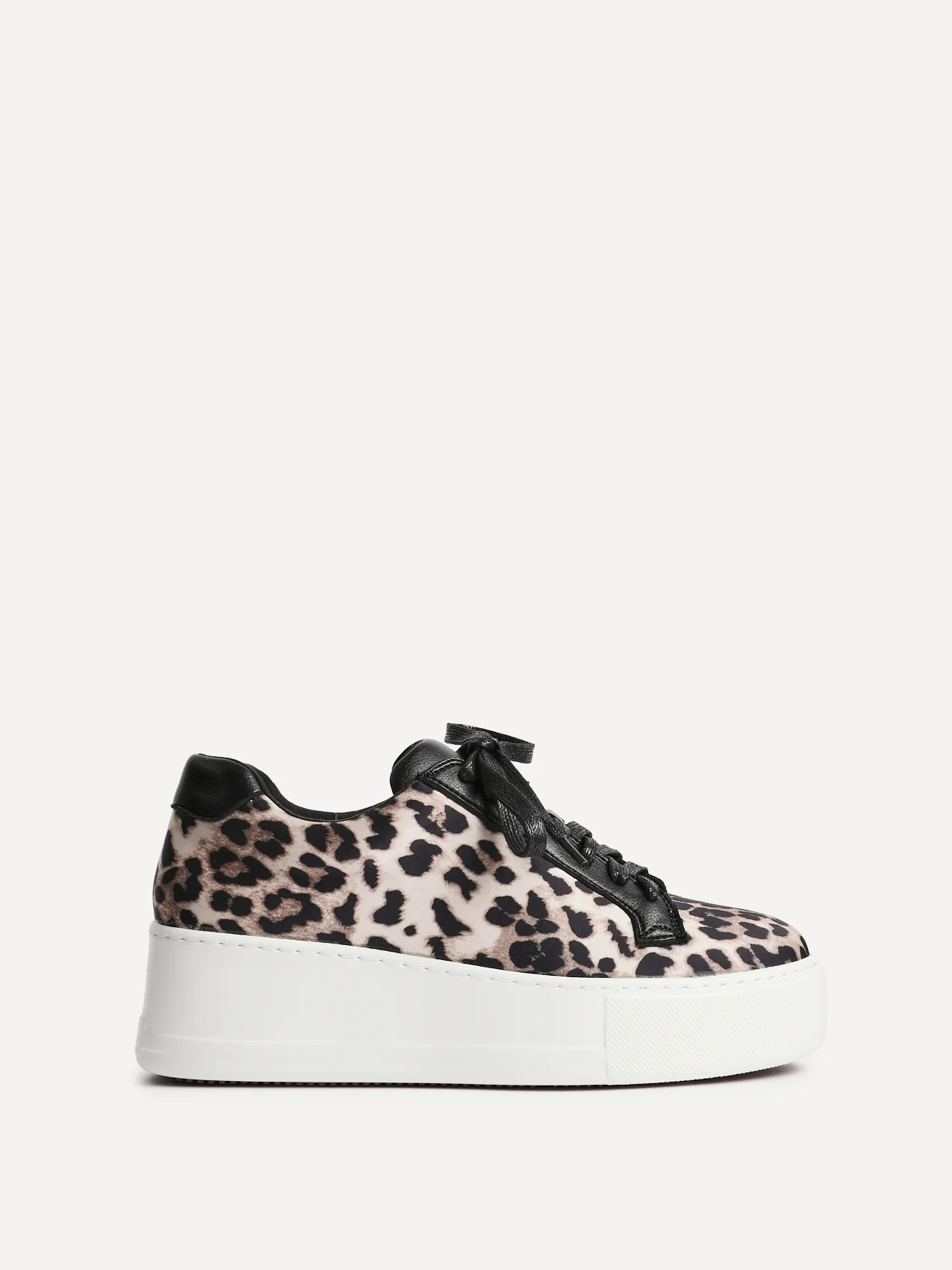 Twyla Leopard Print Trainers - Image 2