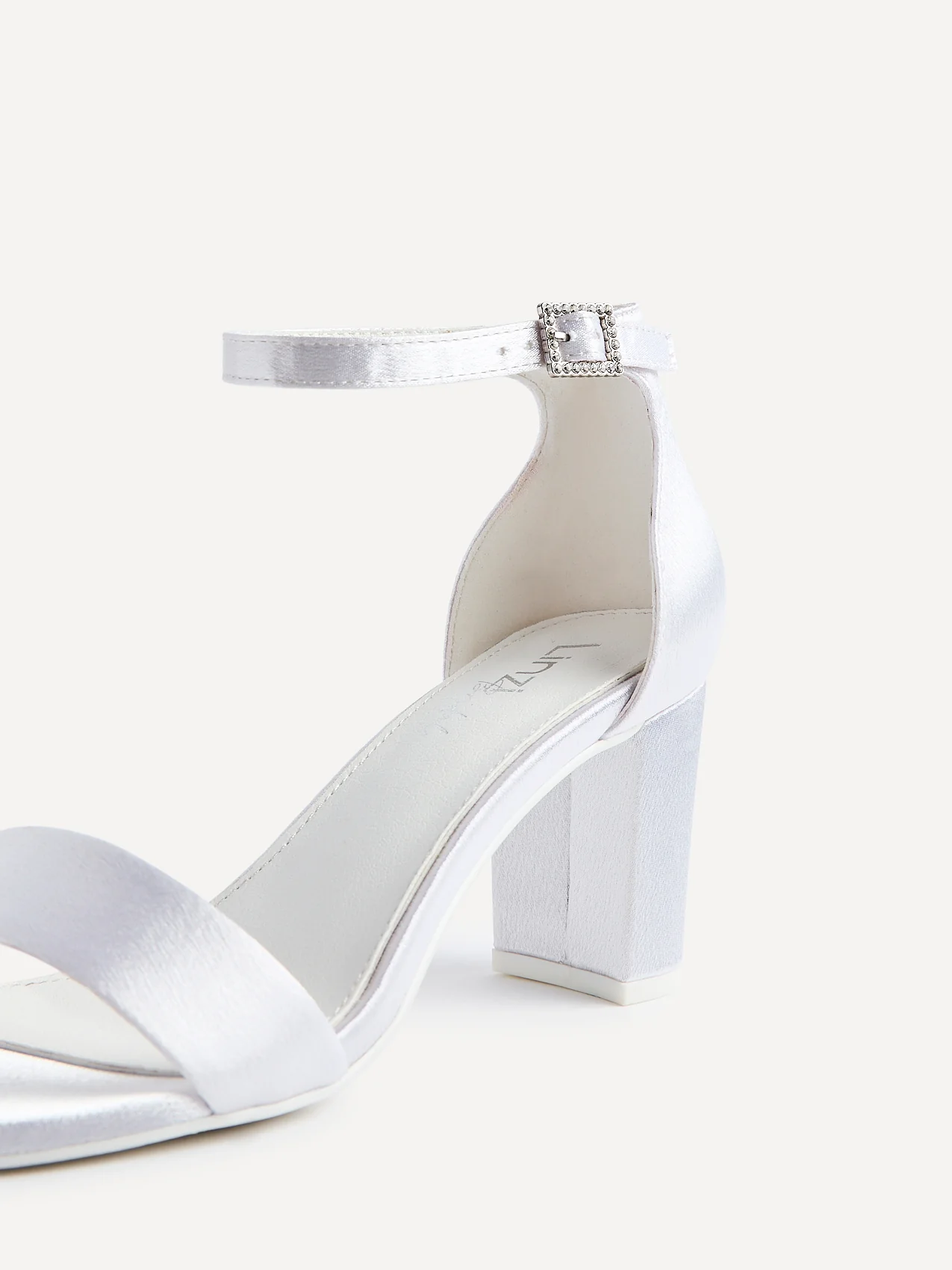 Unite Bridal Satin Heeled Sandals - Image 5