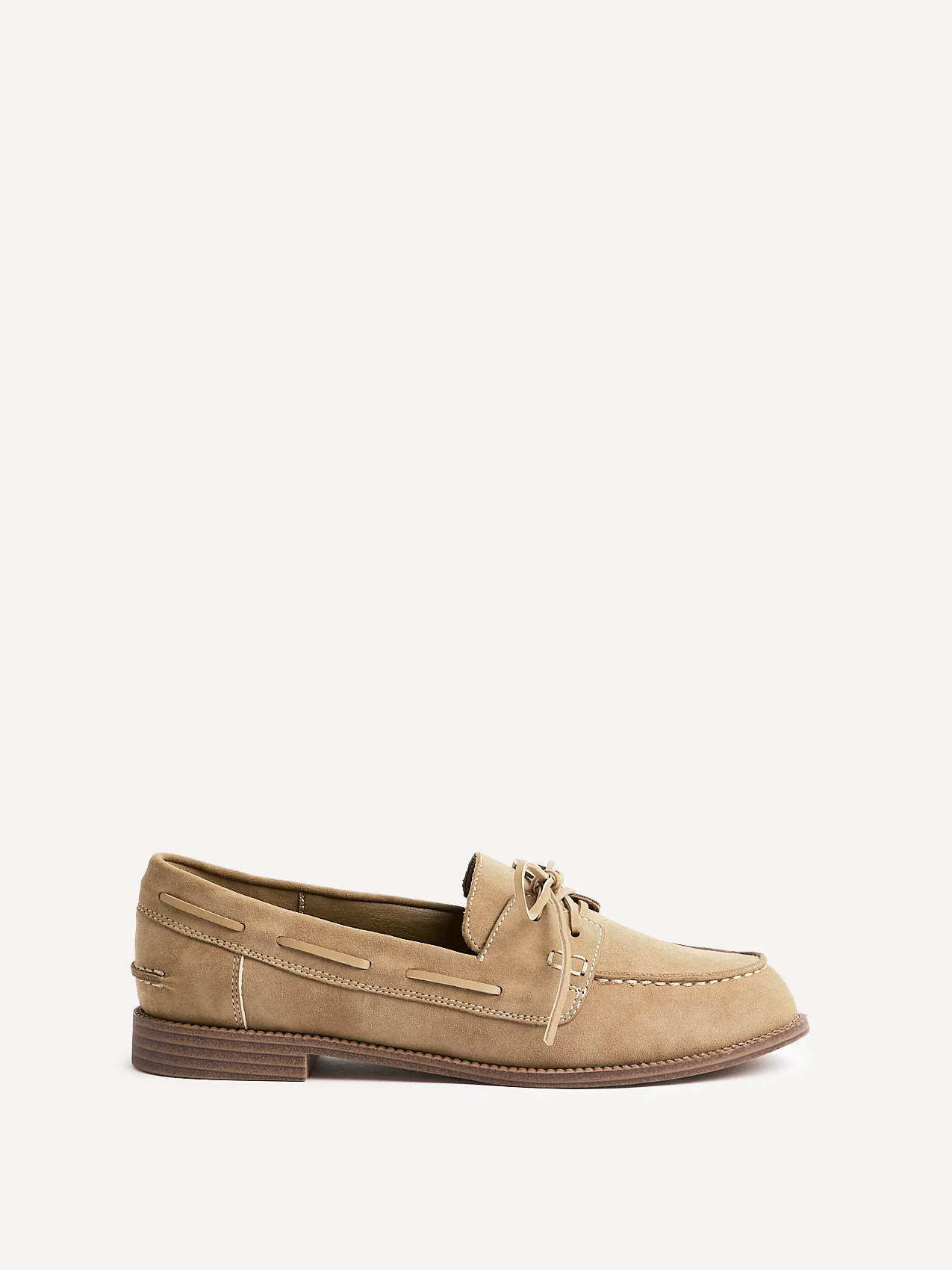 Vanish Beige Faux Suede Loafers - Image 2