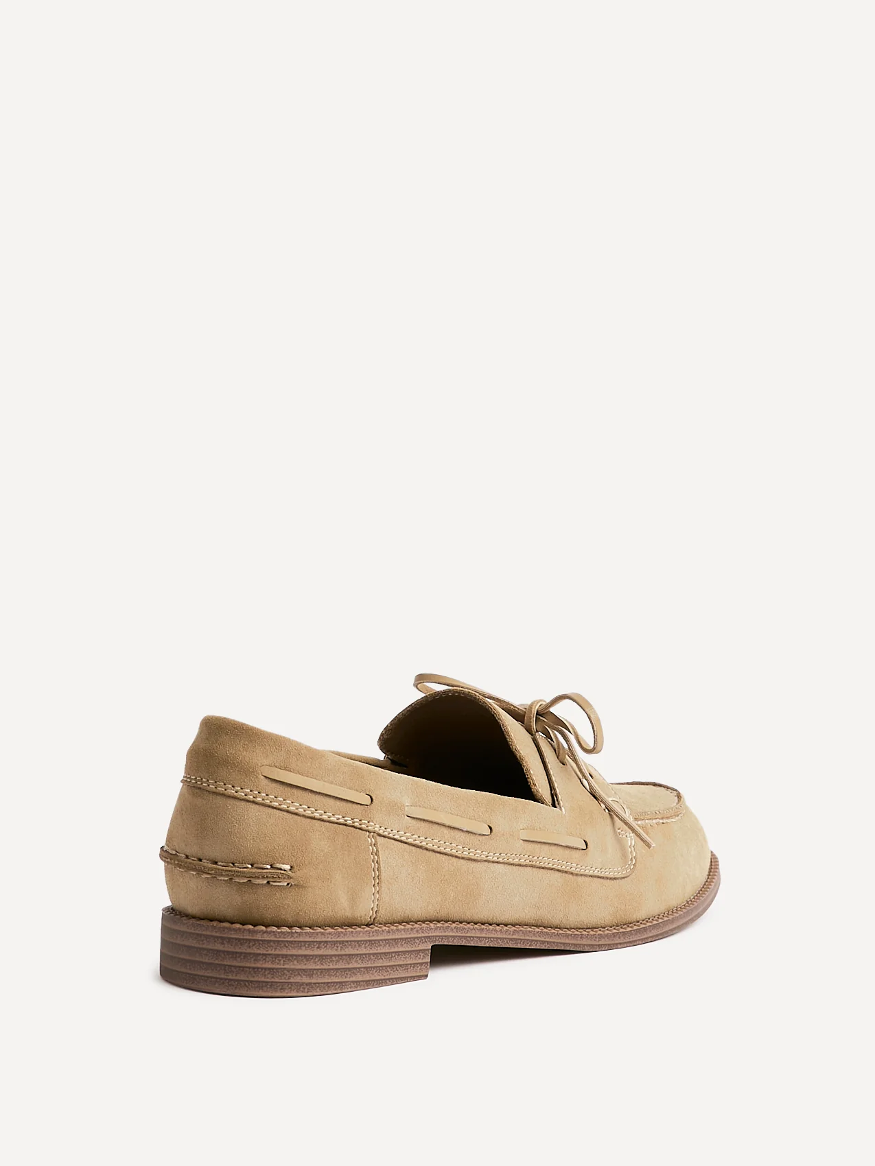 Vanish Beige Faux Suede Loafers - Image 5