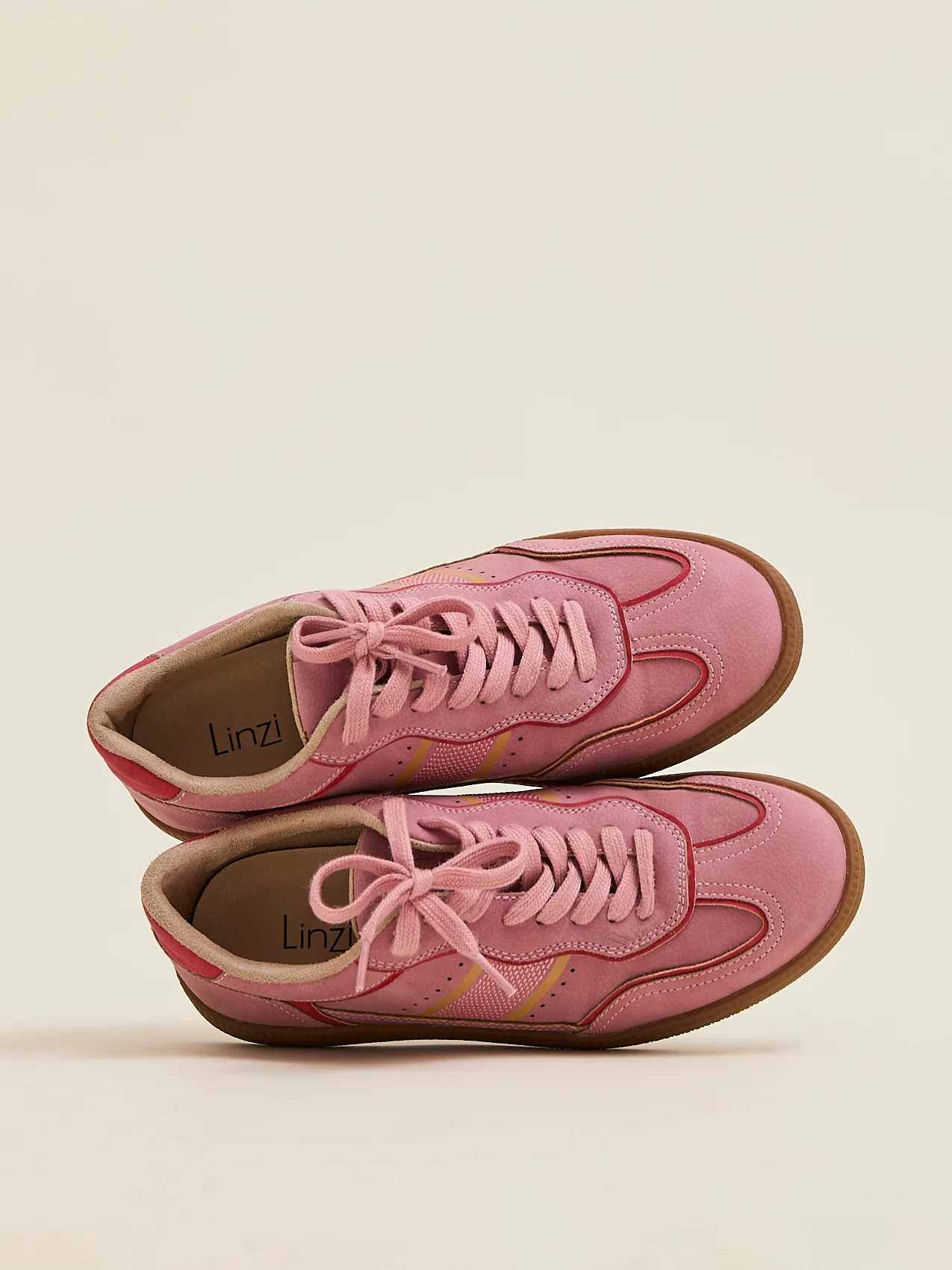 Vortex Pink & Red Trainers - Image 6