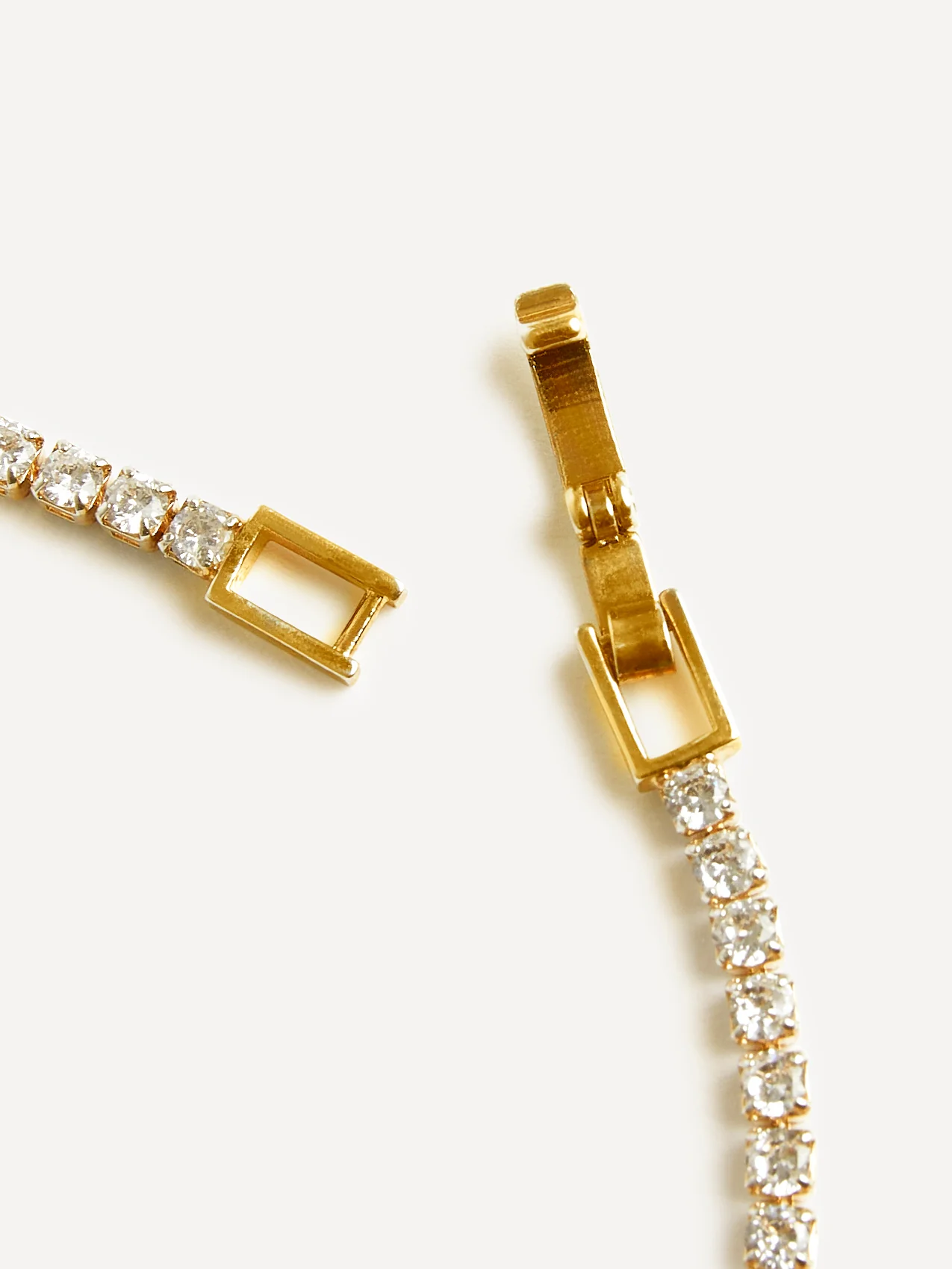Wedlock Gold Crystal Tennis Bracelet - Image 4